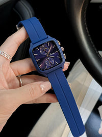 Reloj Scottie Fase Lunar Azul oscuro Dama