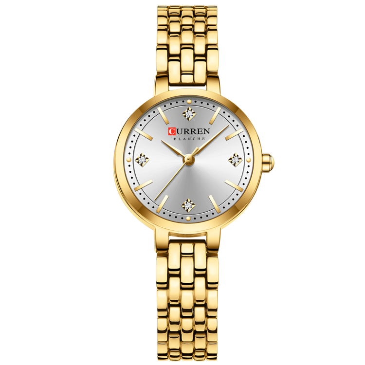 CURREN 8106 DORADO PLATEADO DAMA