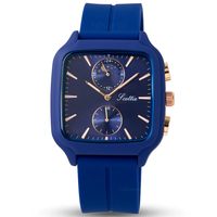Reloj Scottie Fase Lunar Azul oscuro Dama