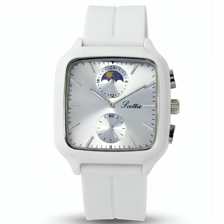 Reloj Scottie Fase Lunar Blanco Dama
