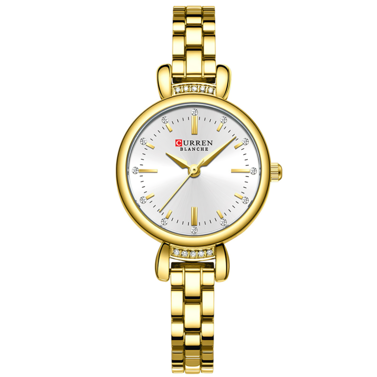CURREN 9098 DORADO BLANCO DAMA