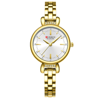 CURREN 9098 DORADO BLANCO DAMA