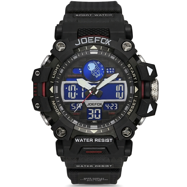 JOEFOX 2410 NEGRO CON ROJO