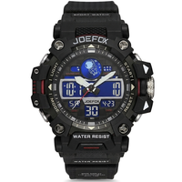 JOEFOX 2410 NEGRO CON ROJO