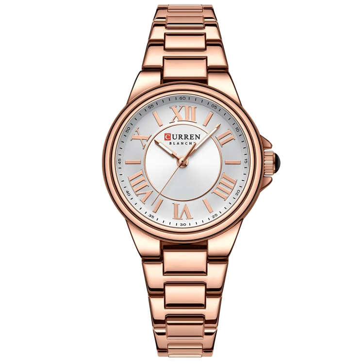 CURREN 9091 ORO PLATEADO DAMA