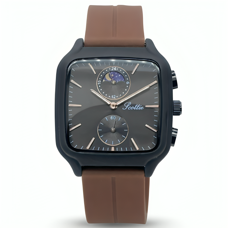 Reloj Scottie Fase Lunar Marron Dama