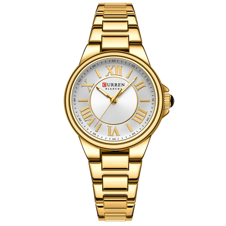 CURREN 9091 DORADO PLATEADO DAMA