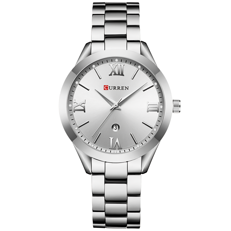 CURREN 9007 PLATEADO DAMA