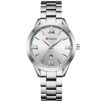 CURREN 9007 PLATEADO DAMA