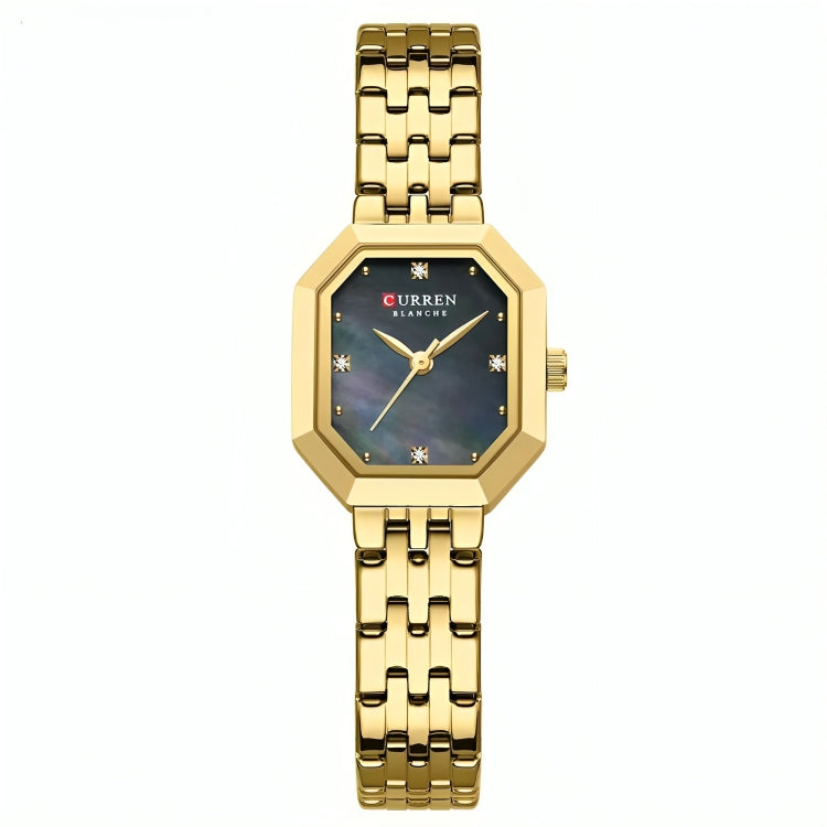 CURREN 9108 DORADO NEGRO DAMA