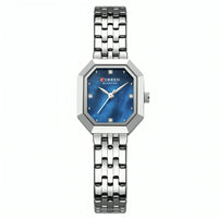 CURREN 9108 PLATA AZUL DAMA