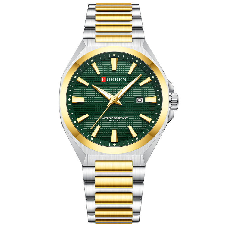 CURREN 8494 BICOLOR FONDO VERDE