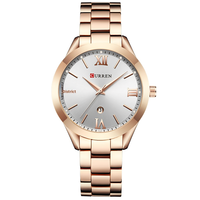 CURREN 9007 ORO FONDO BLANCO DAMA