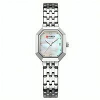 CURREN 9108 PLATA CELESTE DAMA