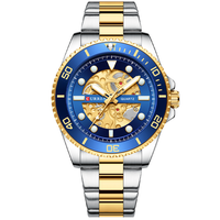 CURREN 8412 PLATA AZUL