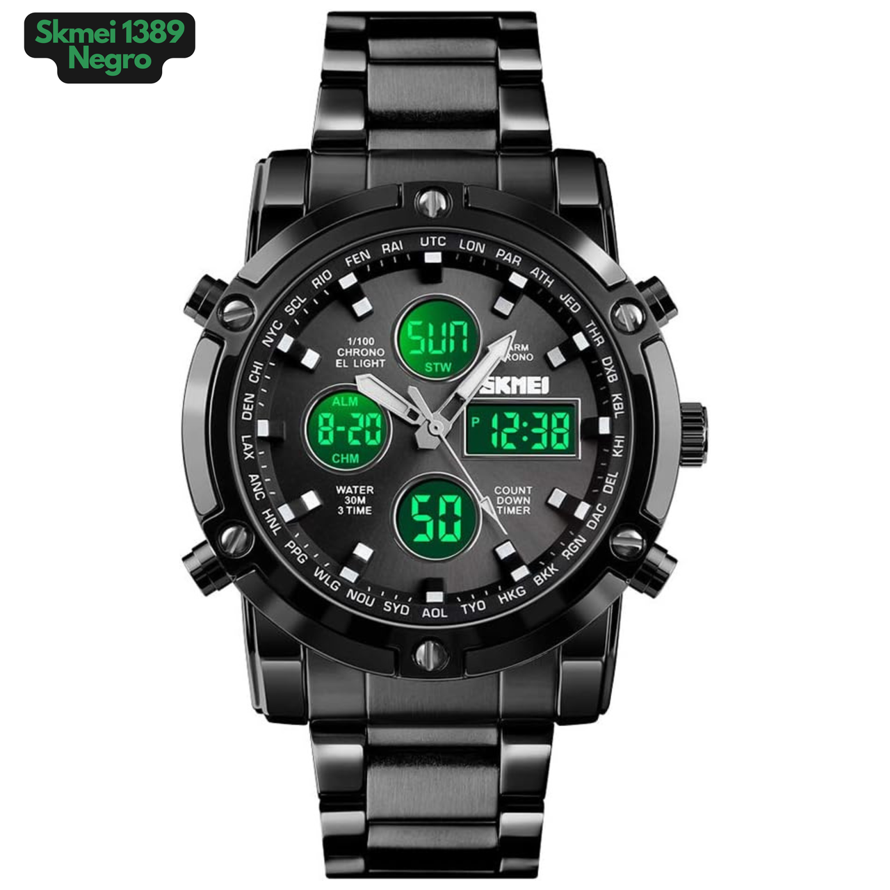 SKMEI 1389 NEGRO