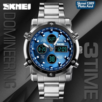 SKMEI 1389 PLATA AZUL
