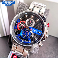 CURREN 8415 PLATEADO