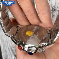 CURREN 8415 PLATEADO