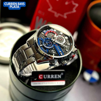 CURREN 8415 PLATEADO