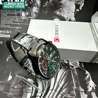 CURREN 8415 NEGRO/VERDE