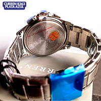 Curren 8363 Plata Azul