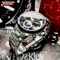 CURREN 8395 PLATEADO