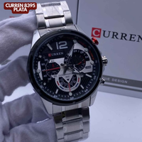 CURREN 8395 PLATEADO