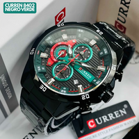 CURREN 8402 NEGRO ROJO