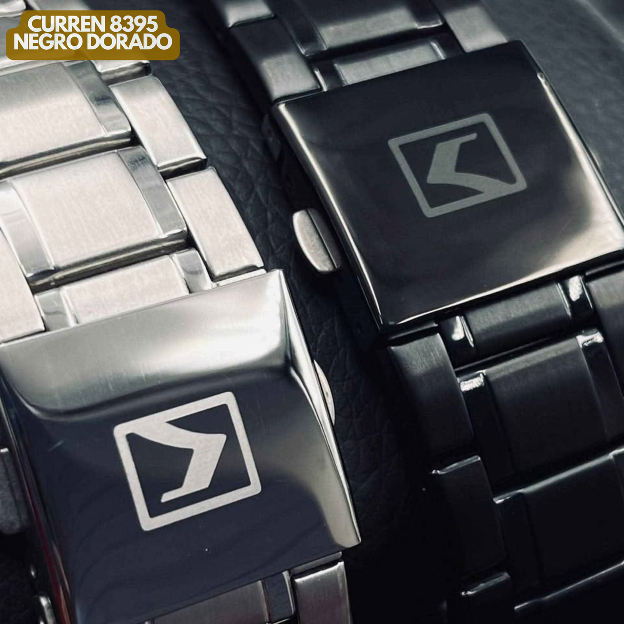 CURREN 8395 NEGRO DORADO