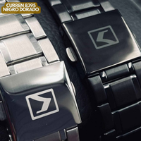 CURREN 8395 NEGRO DORADO