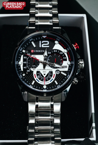 CURREN 8395 PLATEADO