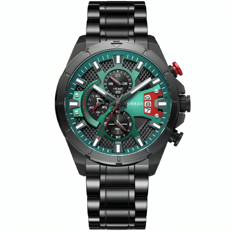 CURREN 8401 NEGRO/VERDE