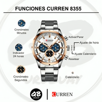 Thumbnail for CURREN 8355 PLATA BRONCE