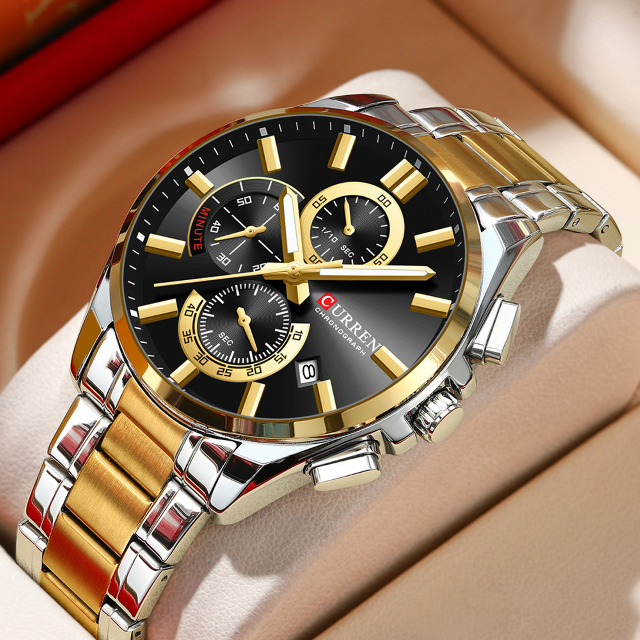 CURREN 8475 PLATA DORADO