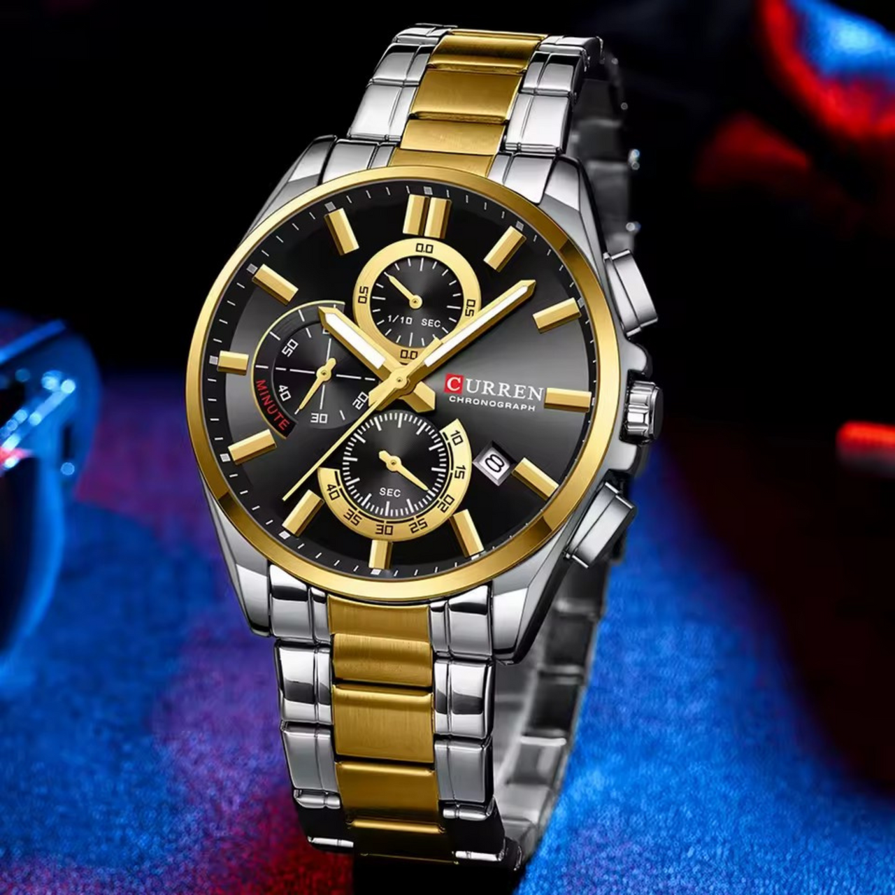 CURREN 8475 PLATA DORADO