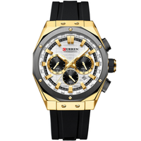 CURREN 8464 NEGRO DORADO
