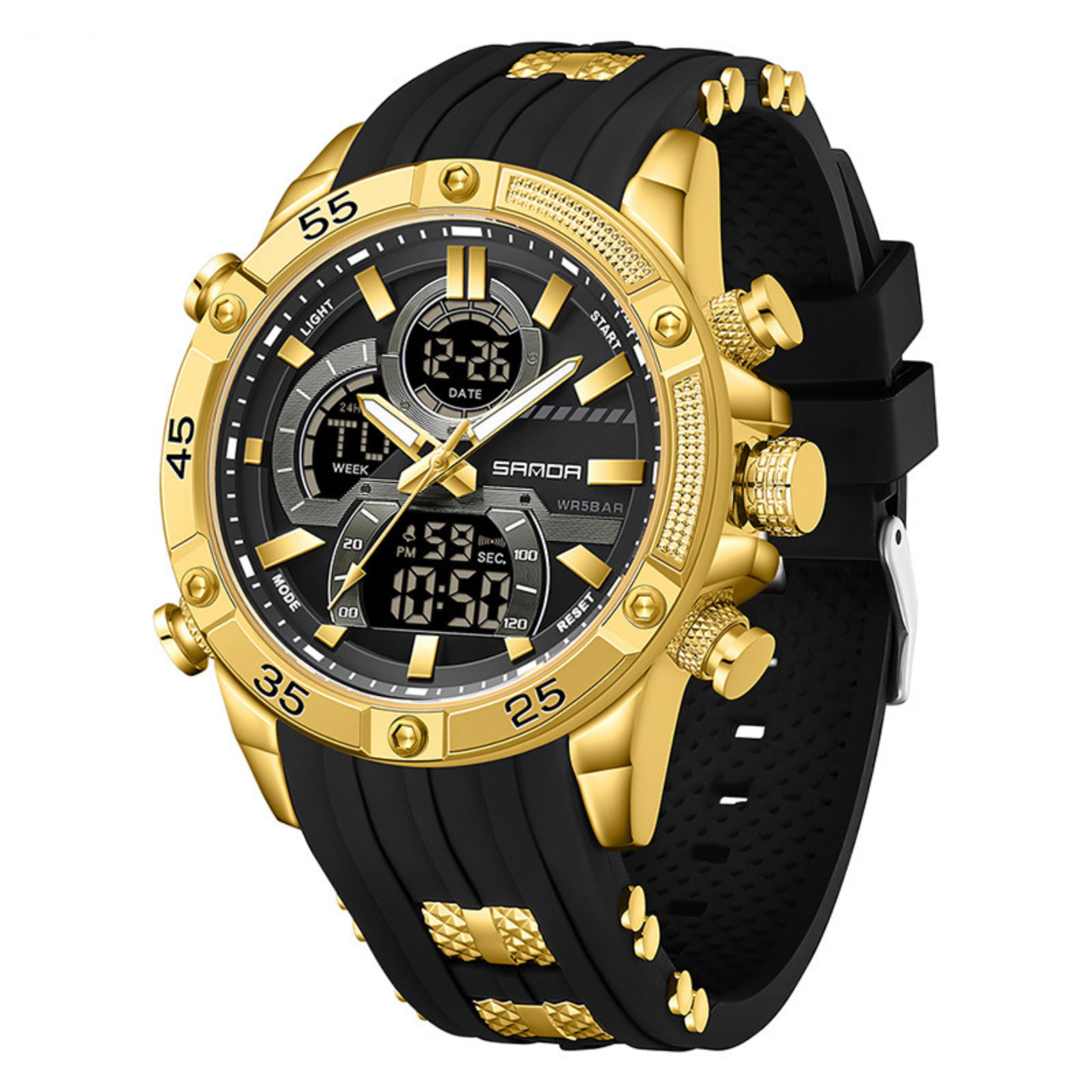 Sanda 6162 Negro Dorado