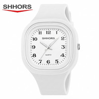Reloj Shhors rosado Dama Blanco