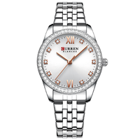 CURREN 9086 PLATEADO DAMA