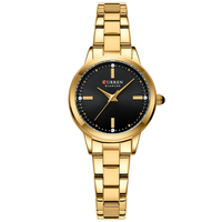 CURREN 9094 DORADO NEGRO DAMA