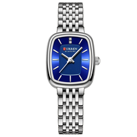 CURREN 9093 PLATA AZUL DAMA