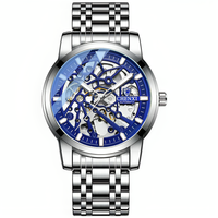 Chenxi 8812 Automático plata Azul