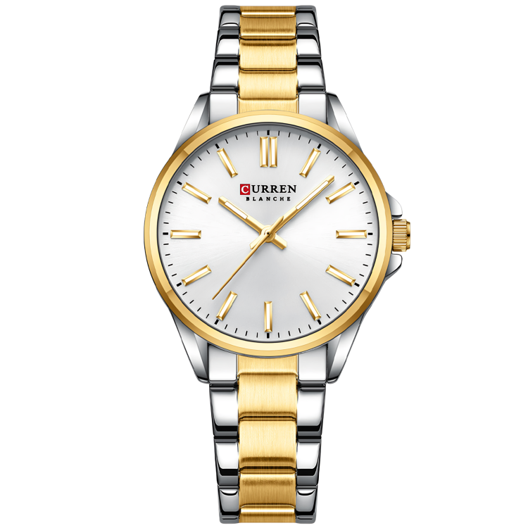 CURREN 9090 BICOLOR FONDO BLANCO DAMA