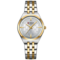 CURREN 9096 BICOLOR BLANCO DAMA