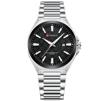 CURREN 8494 PLATA NEGRO