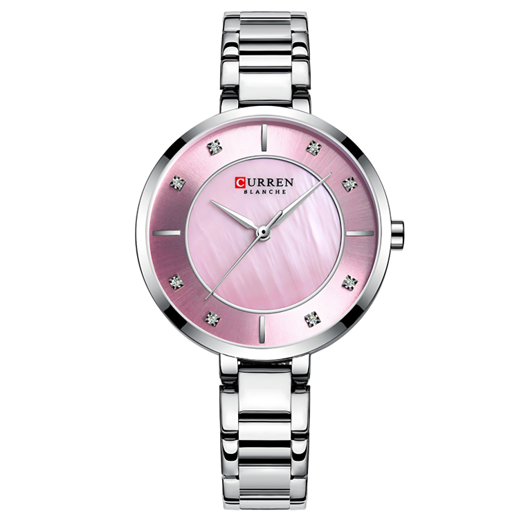 CURREN 9051 PLATEADO DAMA